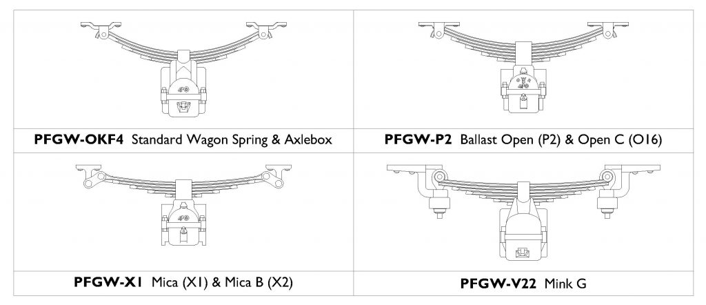 GWR Springs & Axleboxes