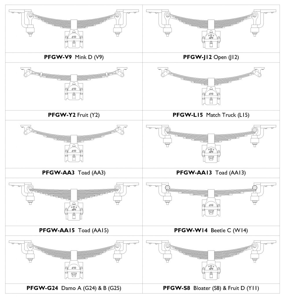 GWR Springs & Axleboxes